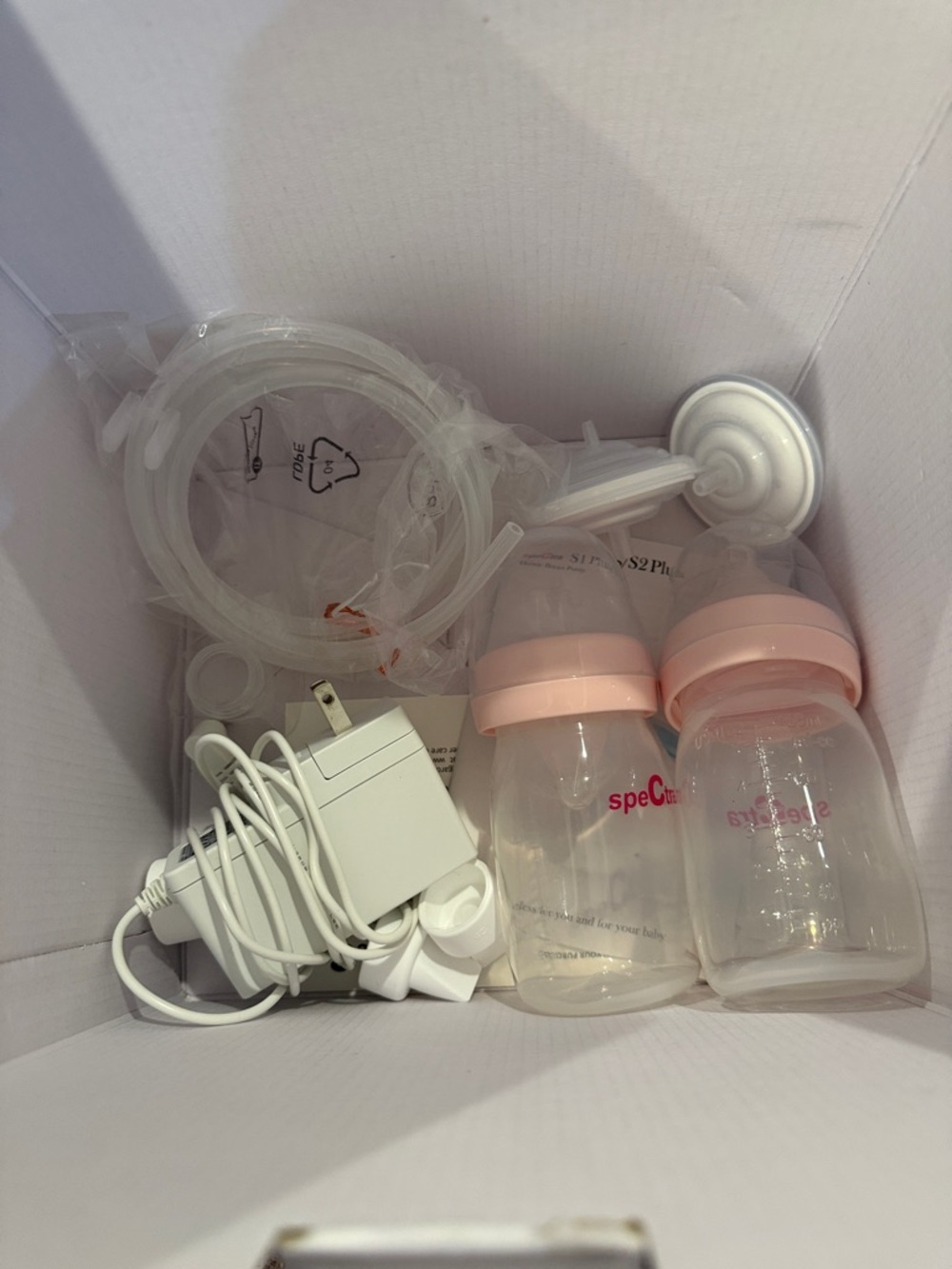 Spectra Premier Electric Breast Pump - Pink only 3 hours on it! - Picture 4 of 6